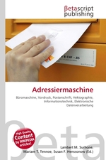 Adressiermaschine