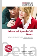 Advanced Speech Call Items