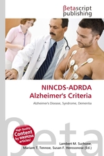 NINCDS-ADRDA Alzheimers Criteria