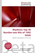 Rhythmic Top 40 Number-one Hits of 1992 (USA)