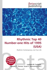 Rhythmic Top 40 Number-one Hits of 1995 (USA)