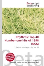 Rhythmic Top 40 Number-one hits of 1998 (USA)