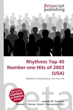 Rhythmic Top 40 Number-one Hits of 2003 (USA)