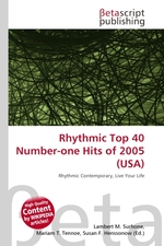 Rhythmic Top 40 Number-one Hits of 2005 (USA)