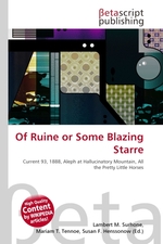 Of Ruine or Some Blazing Starre