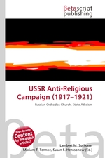 USSR Anti-Religious Campaign (1917–1921)