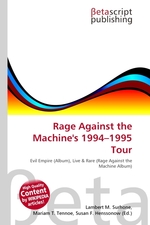 Rage Against the Machines 1994–1995 Tour