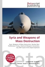 Syria and Weapons of Mass Destruction