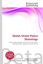 Walsh Street Police Shootings