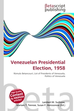 Venezuelan Presidential Election, 1958