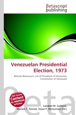 Venezuelan Presidential Election, 1973