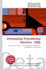 Venezuelan Presidential Election, 1988