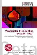 Venezuelan Presidential Election, 1993