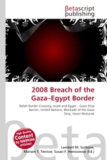 2008 Breach of the Gaza–Egypt Border