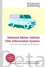 National Motor Vehicle Title Information System