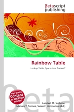 Rainbow Table