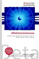 Affektionsinteresse