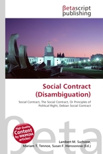 Social Contract (Disambiguation)