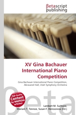 XV Gina Bachauer International Piano Competition