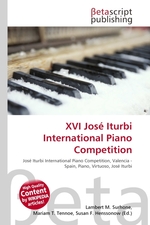 XVI Jose Iturbi International Piano Competition