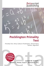 Pocklington Primality Test