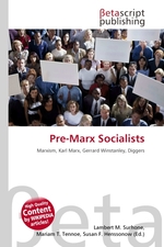 Pre-Marx Socialists