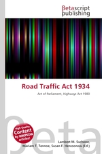 Road Traffic Act 1934