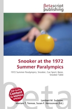 Snooker at the 1972 Summer Paralympics