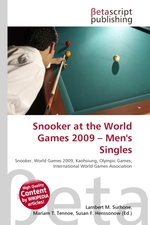 Snooker at the World Games 2009 – Mens Singles
