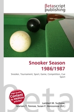 Snooker Season 1986/1987