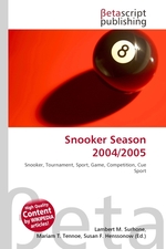 Snooker Season 2004/2005