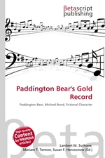 Paddington Bears Gold Record