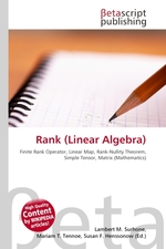 Rank (Linear Algebra)
