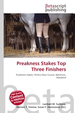 Preakness Stakes Top Three Finishers