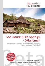 Sod House (Cleo Springs - Oklahoma)