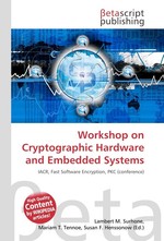 Workshop on Cryptographic Hardware and Embedded Systems