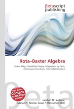 Rota–Baxter Algebra