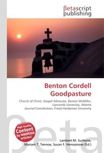 Benton Cordell Goodpasture
