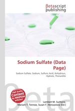 Sodium Sulfate (Data Page)