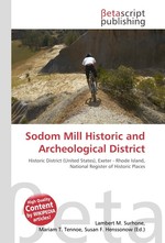 Sodom Mill Historic and Archeological District