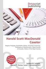Harold Scott MacDonald Coxeter