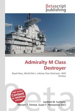 Admiralty M Class Destroyer