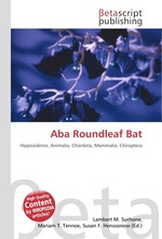 Aba Roundleaf Bat