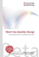 Wont Go Quietly (Song)