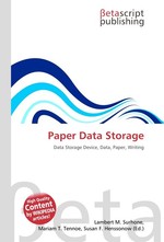 Paper Data Storage