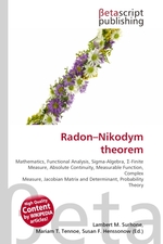 Radon–Nikodym theorem