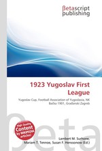 1923 Yugoslav First League