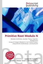 Primitive Root Modulo N