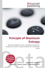 Principle of Maximum Entropy