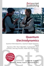 Quantum Electrodynamics